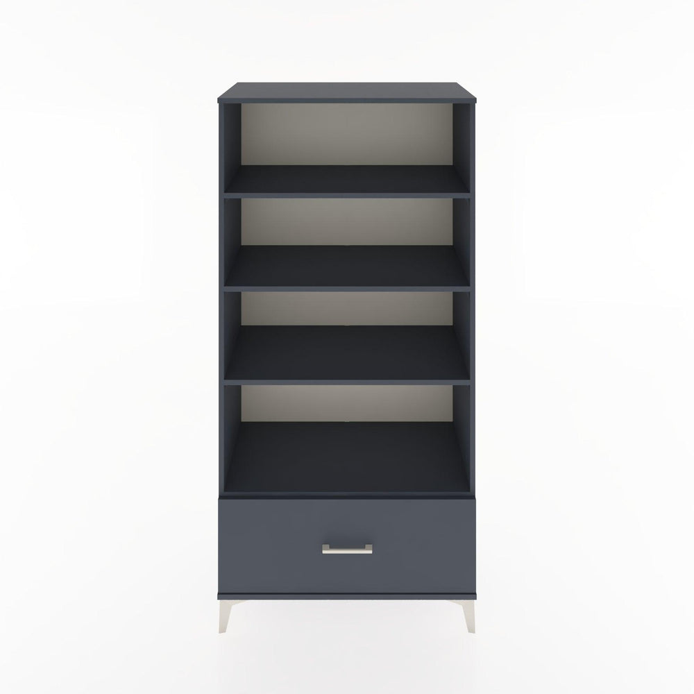 Woodntry Modular Cabinet Anthracite 88x44x170 cm with Drawers and Shelves CR44-2