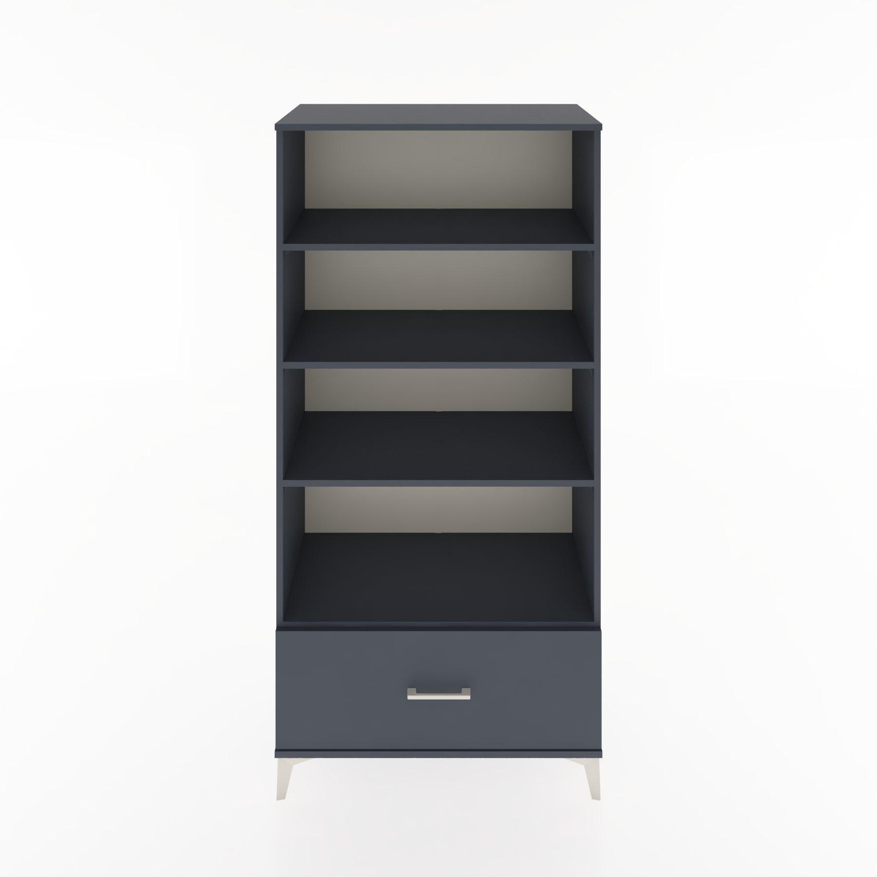 Woodntry Modular Cabinet Anthracite 88x44x170 cm with Drawers and Shelves CR44-2