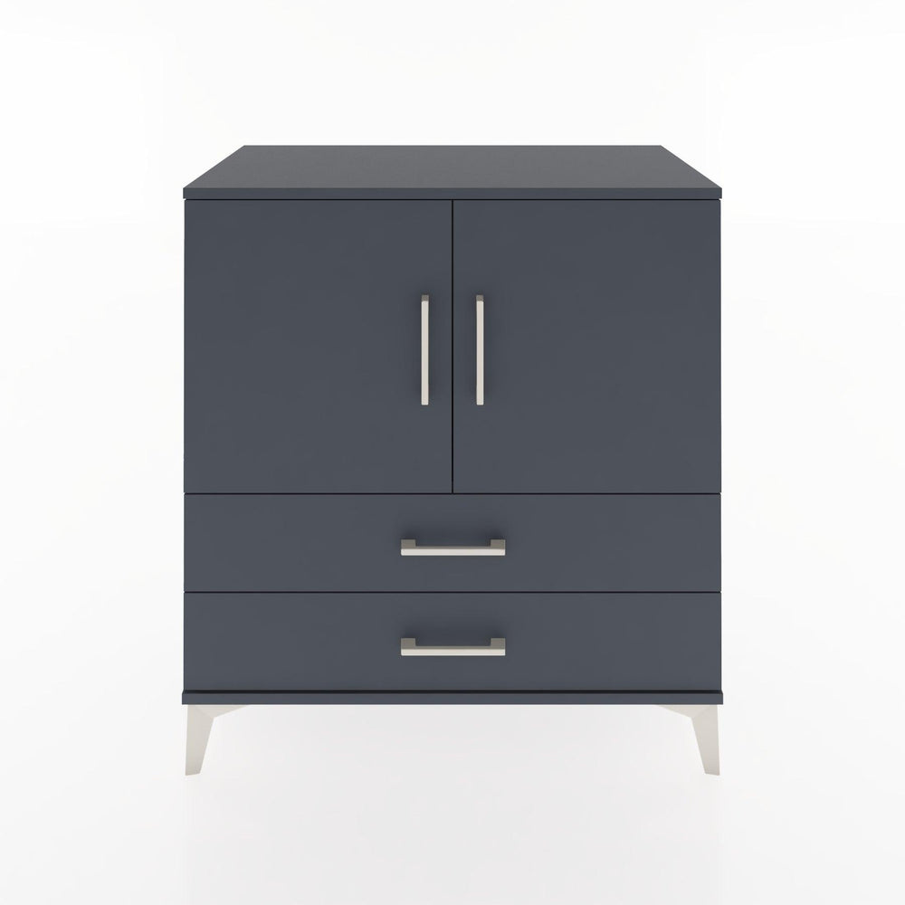 Woodntry Modular Dresser Anthracite 88x44x84 cm with Cover and Drawer KC24-2