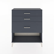 Woodntry Modular Dresser Anthracite 88x30x94 cm with Drawers and Shelves CR15-2
