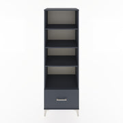 Woodntry Modular Cabinet Anthracite 60x44x170 cm with Drawers and Shelves CR44-2