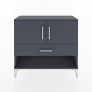 Woodntry Modüler Şifonyer Kapak ve Çekmeceli V4 88x30x68 cm Antrasit - Woodntry