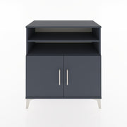 Woodntry Modular Dresser Anthracite 88x44x84 cm with Cover and Shelf KR38-2