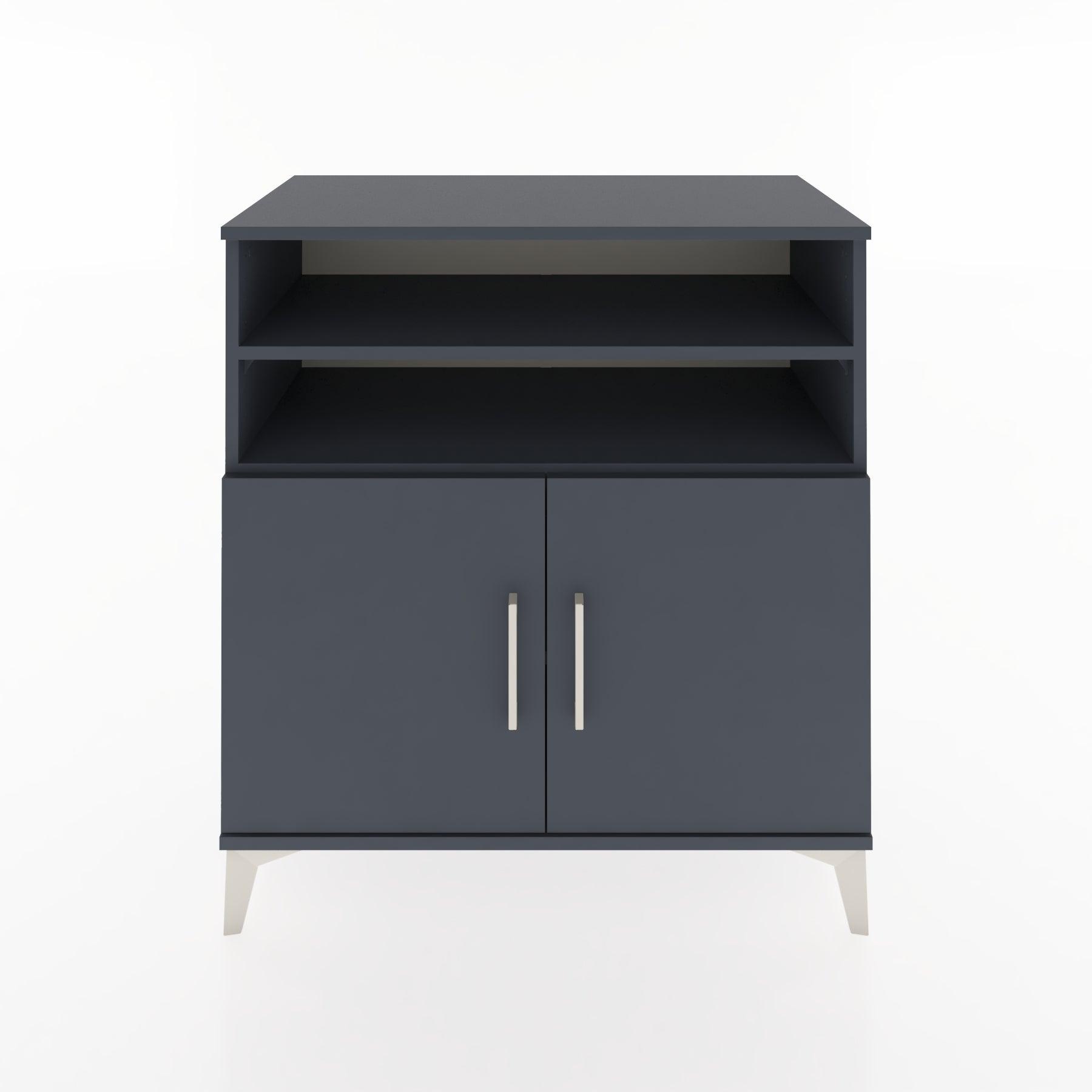 Woodntry Modular Dresser Anthracite 88x44x84 cm with Cover and Shelf KR38-2