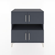 Woodntry Modular Dresser Anthracite 88x44x84 cm with Cover and Shelf KR104-2