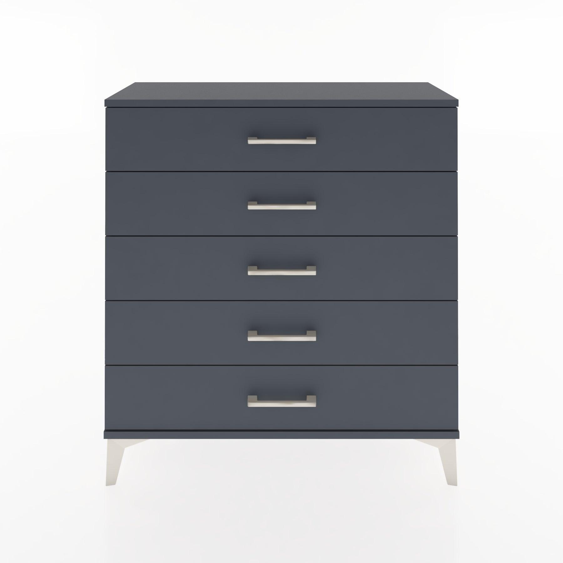Woodntry Modular Dresser Anthracite 88x30x84 cm Drawer C1-2