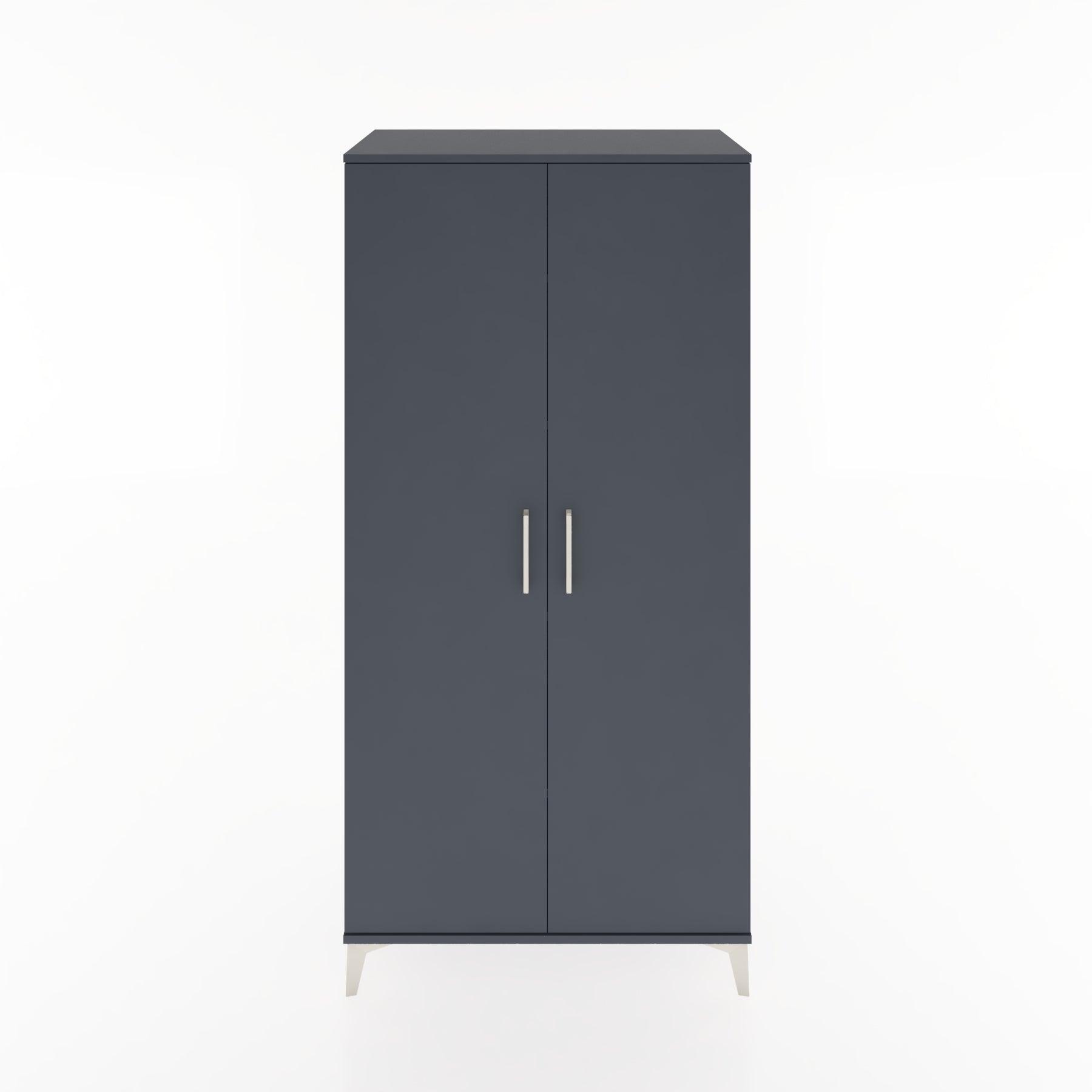Woodntry Modular Cabinet Anthracite 88x44x170 cm with Cover K9-2