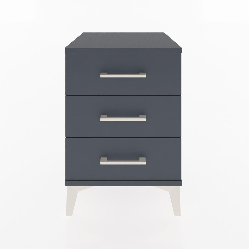 Woodntry Modular Nightstand Anthracite 44x44x52 cm Drawer C1-2