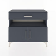 Woodntry Modüler Şifonyer Çekmece ve Kapaklı T1 88x30x94 cm Antrasit - Woodntry