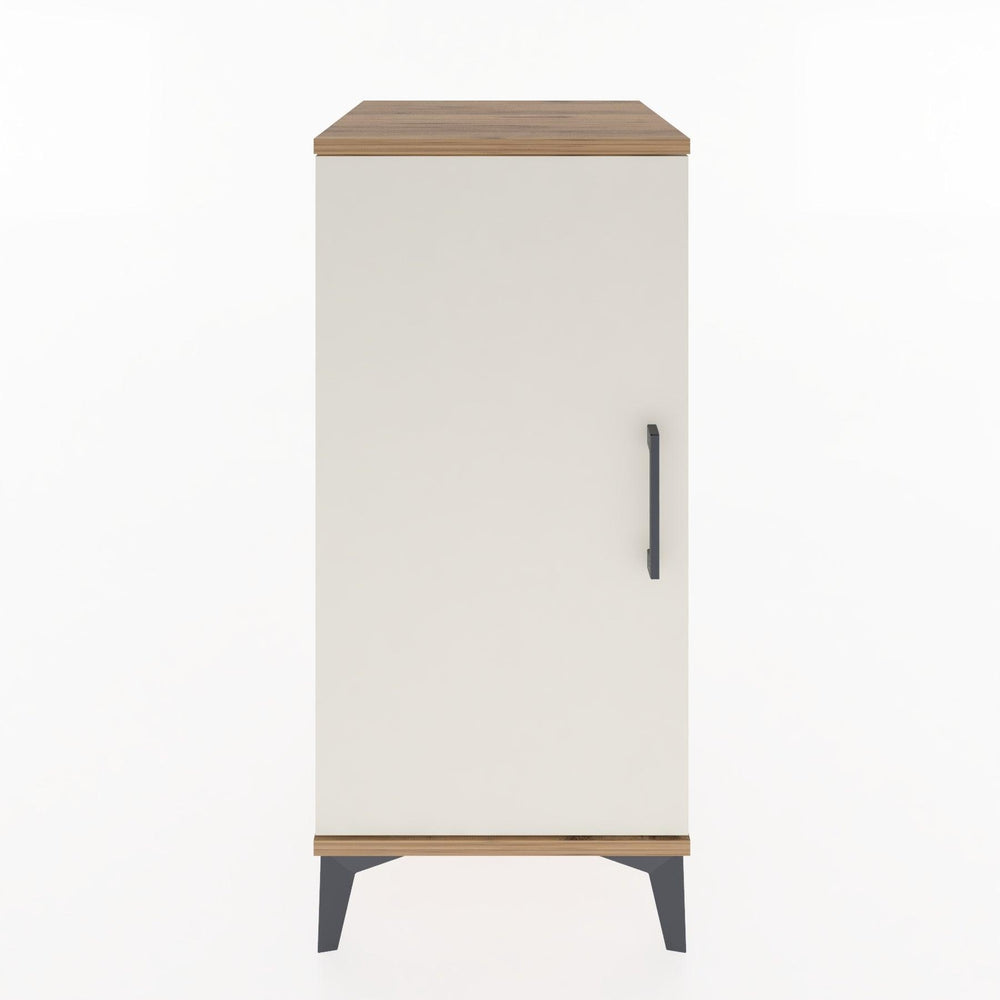 Woodntry Modüler Komodin Çam 44x44x84 cm Kapaklı K23-3