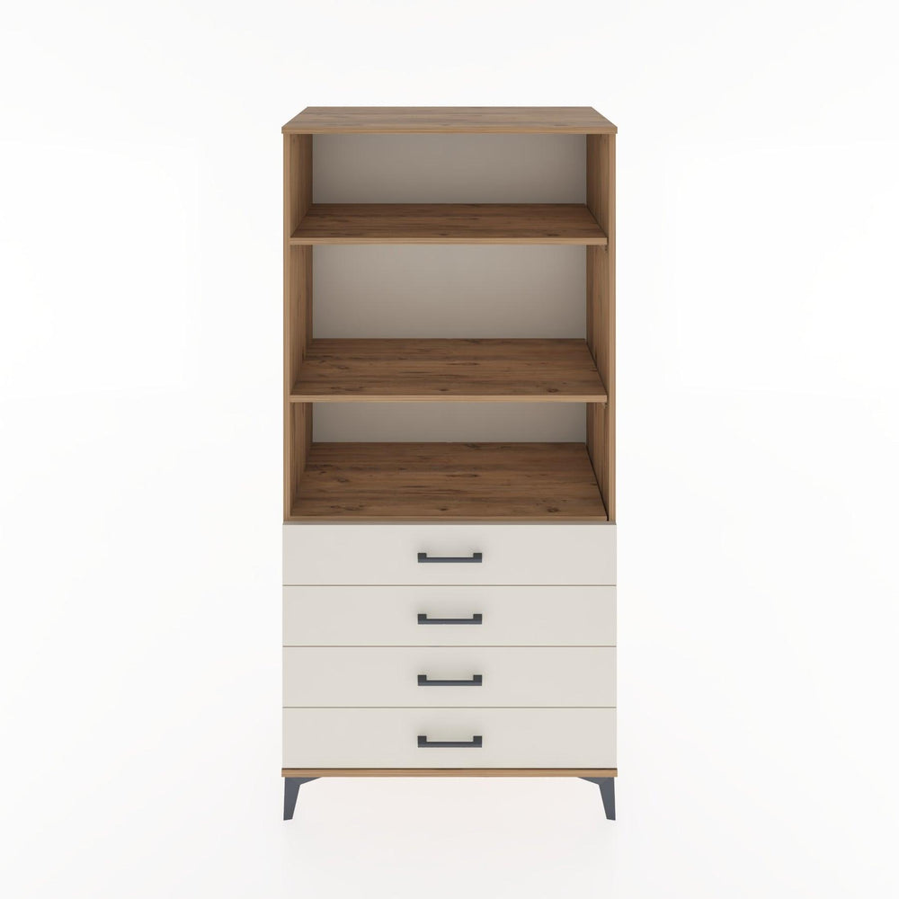 Woodntry Modular Cabinet Pine 88x44x170 cm with Drawers and Shelves CR36-3