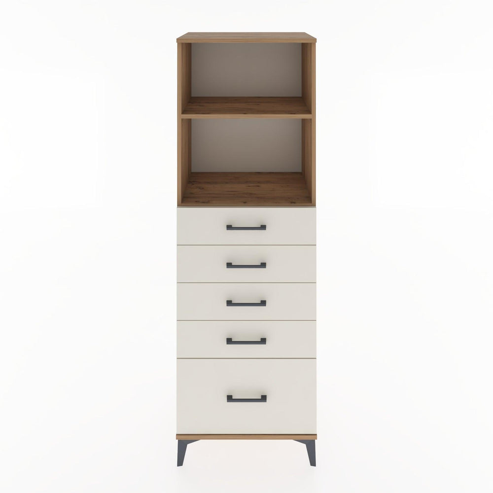 Woodntry Modular Cabinet Pine 60x44x170 cm with Drawers and Shelves CR40-3
