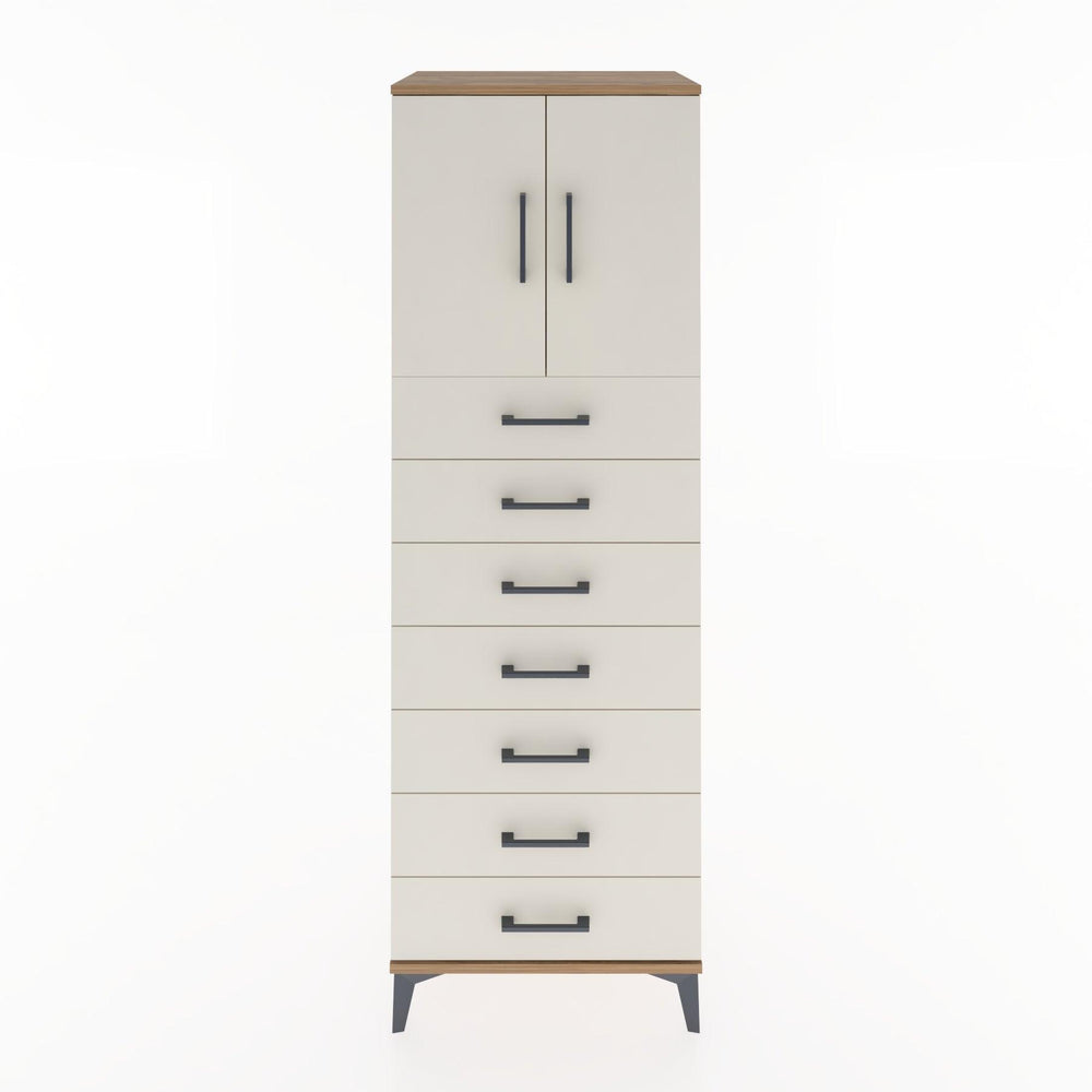 Woodntry Modular Cabinet Pine 60x44x170 cm with Doors and Drawers KC2-3