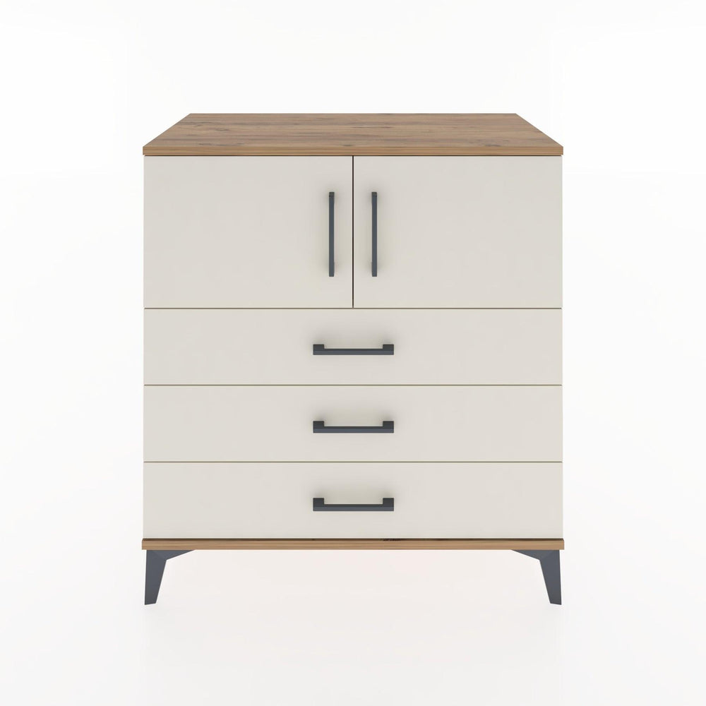 Woodntry Modular Dresser Pine 88x44x84 cm with Cover and Drawer KC98-3