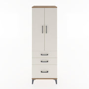 Woodntry Modular Cabinet Pine 60x44x170 cm with Doors and Drawers KC14-3