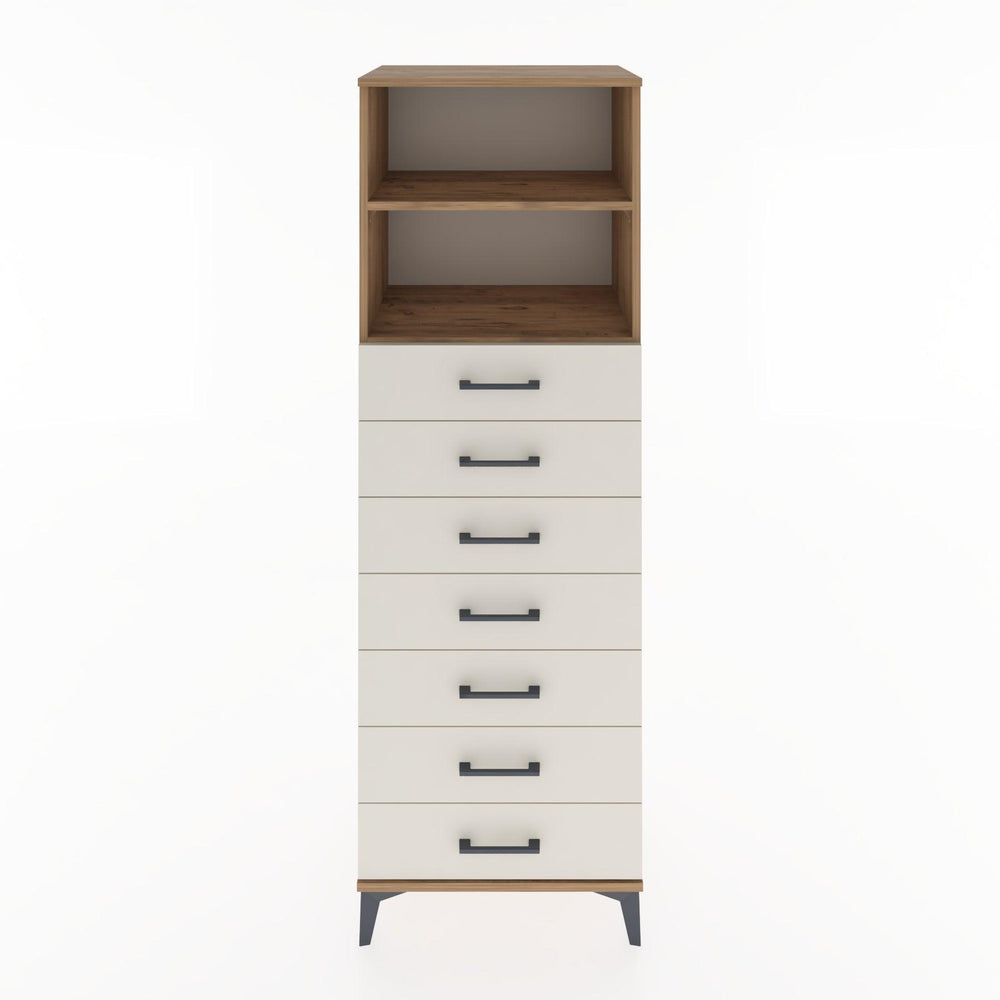 Woodntry Modular Cabinet Pine 60x44x170 cm with Drawers and Shelves CR33-3