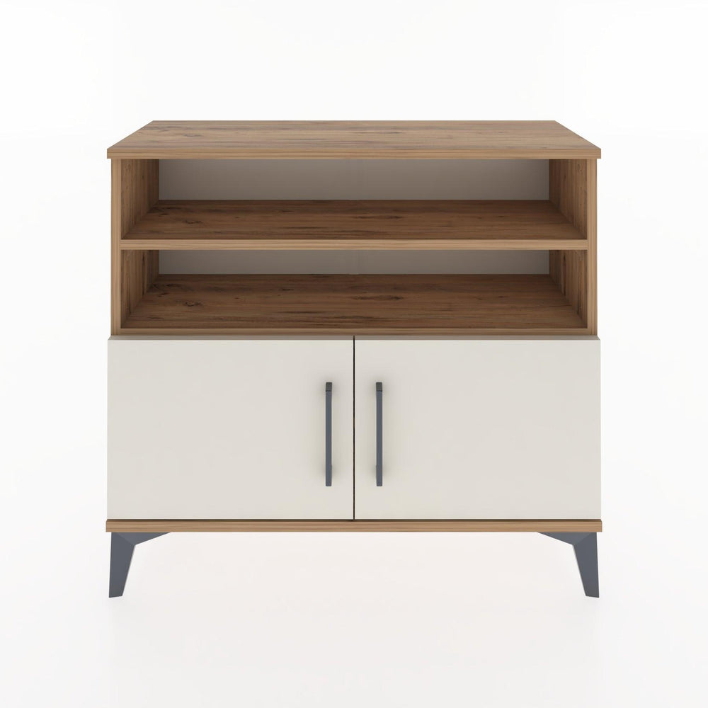 Woodntry Modüler Şifonyer Çekmece Raf Kapaklı 88x30x68 cm Aytaşı - Woodntry