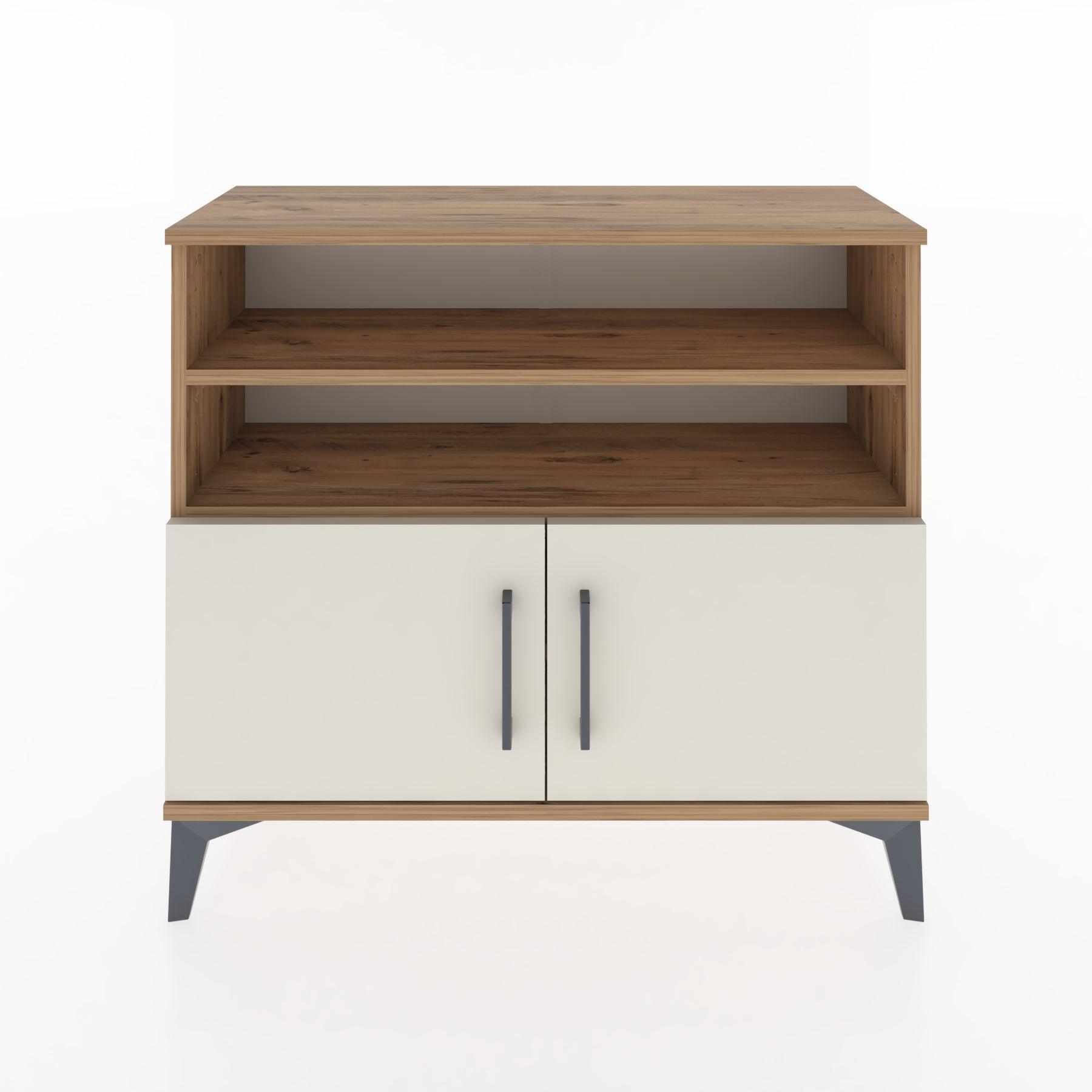 Woodntry Modüler Şifonyer Çekmece Raf Kapaklı 88x30x68 cm Aytaşı - Woodntry
