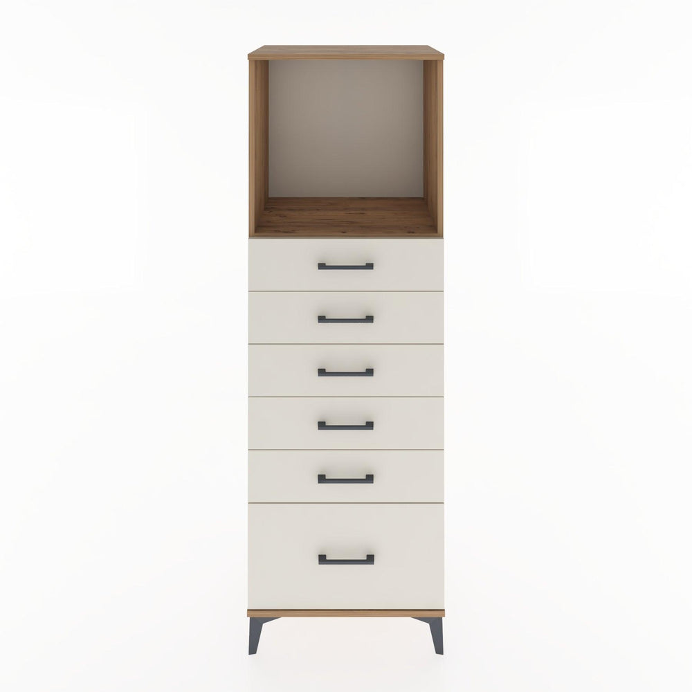 Woodntry Modular Cabinet Pine 60x44x170 cm with Drawers and Shelves CR39-3