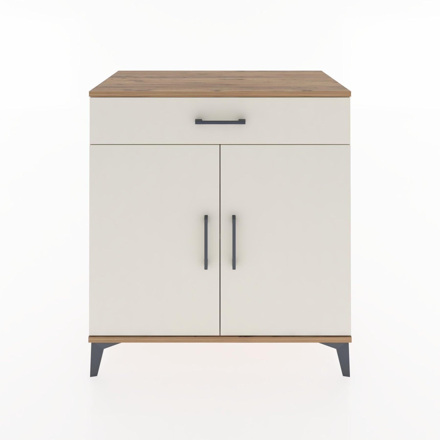 Woodntry Modular Dresser Pine 88x44x84 cm with Cover and Drawer KC80-3