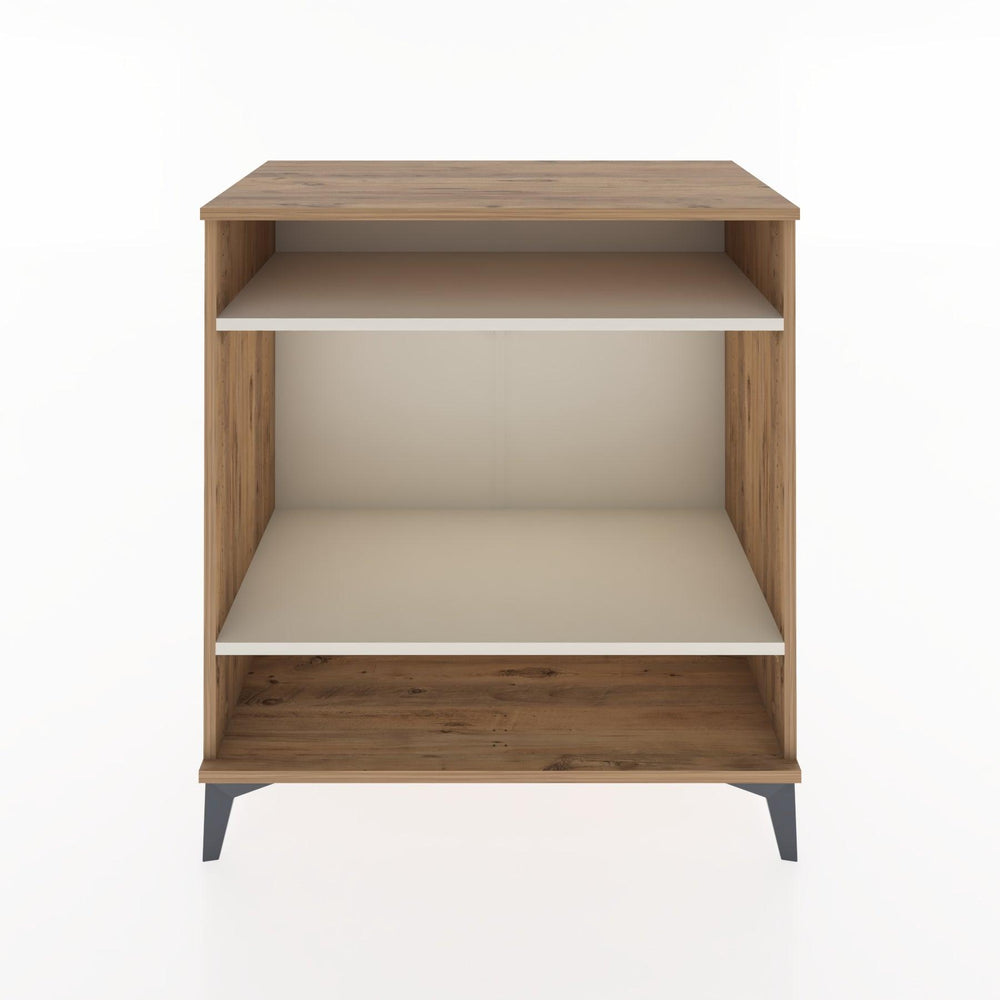 Woodntry Modüler Şifonyer Çam 88x44x84 cm Raflı R122-3