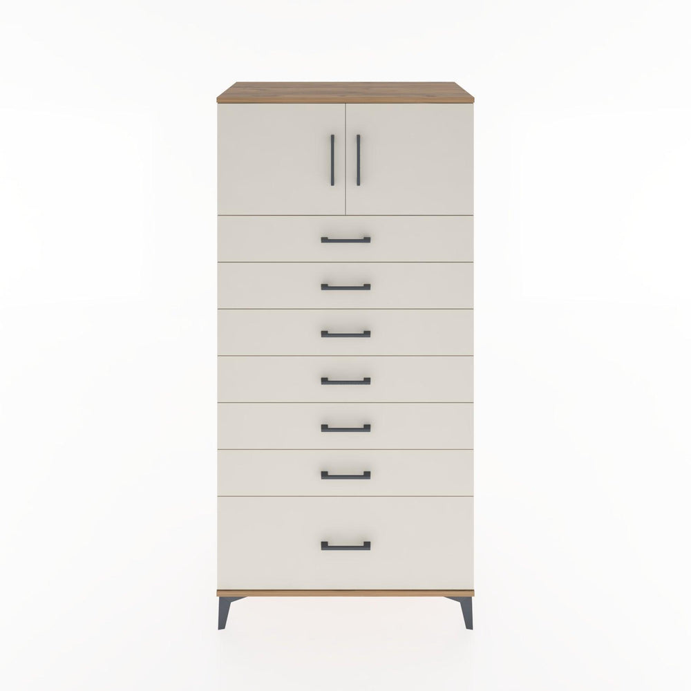 Woodntry Modular Cabinet Pine 88x44x170 cm with Doors and Drawers KC10-3