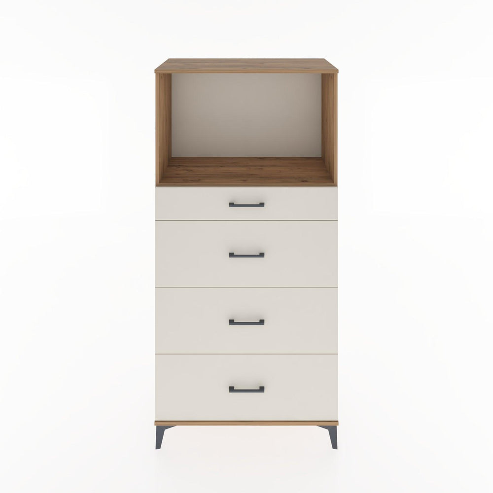 Woodntry Modular Cabinet Pine 88x44x170 cm with Drawers and Shelves CR51-3