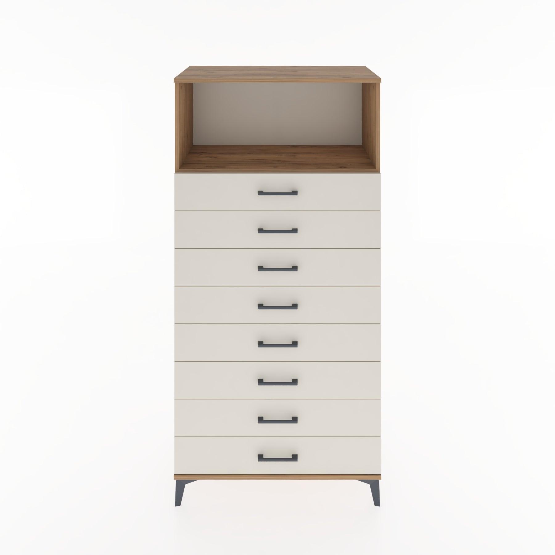 Woodntry Modular Cabinet Pine 88x44x170 cm with Drawers and Shelves CR32-3