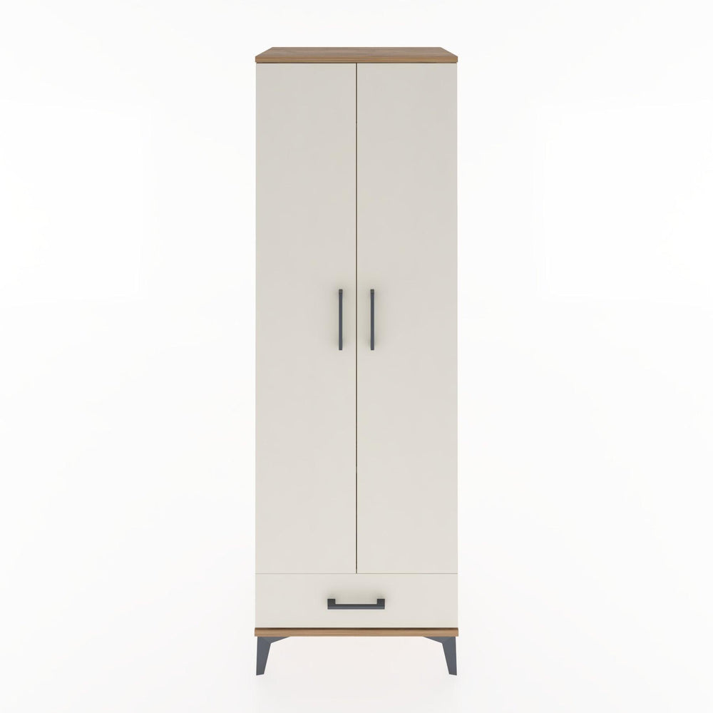 Woodntry Modüler Dolap Çam 60x44x170 cm Kapaklı ve Çekmeceli KC30-3