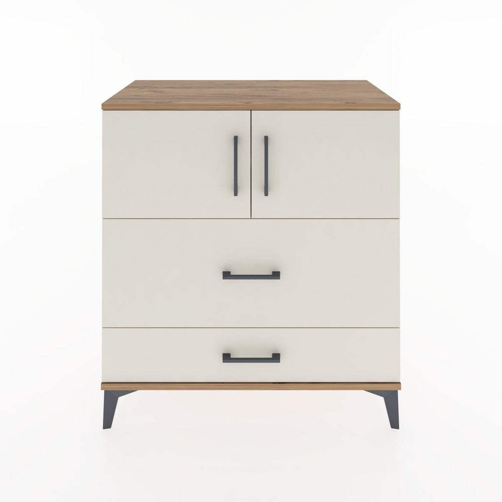 Woodntry Modular Dresser Pine 88x44x84 cm with Cover and Drawer KC113-3