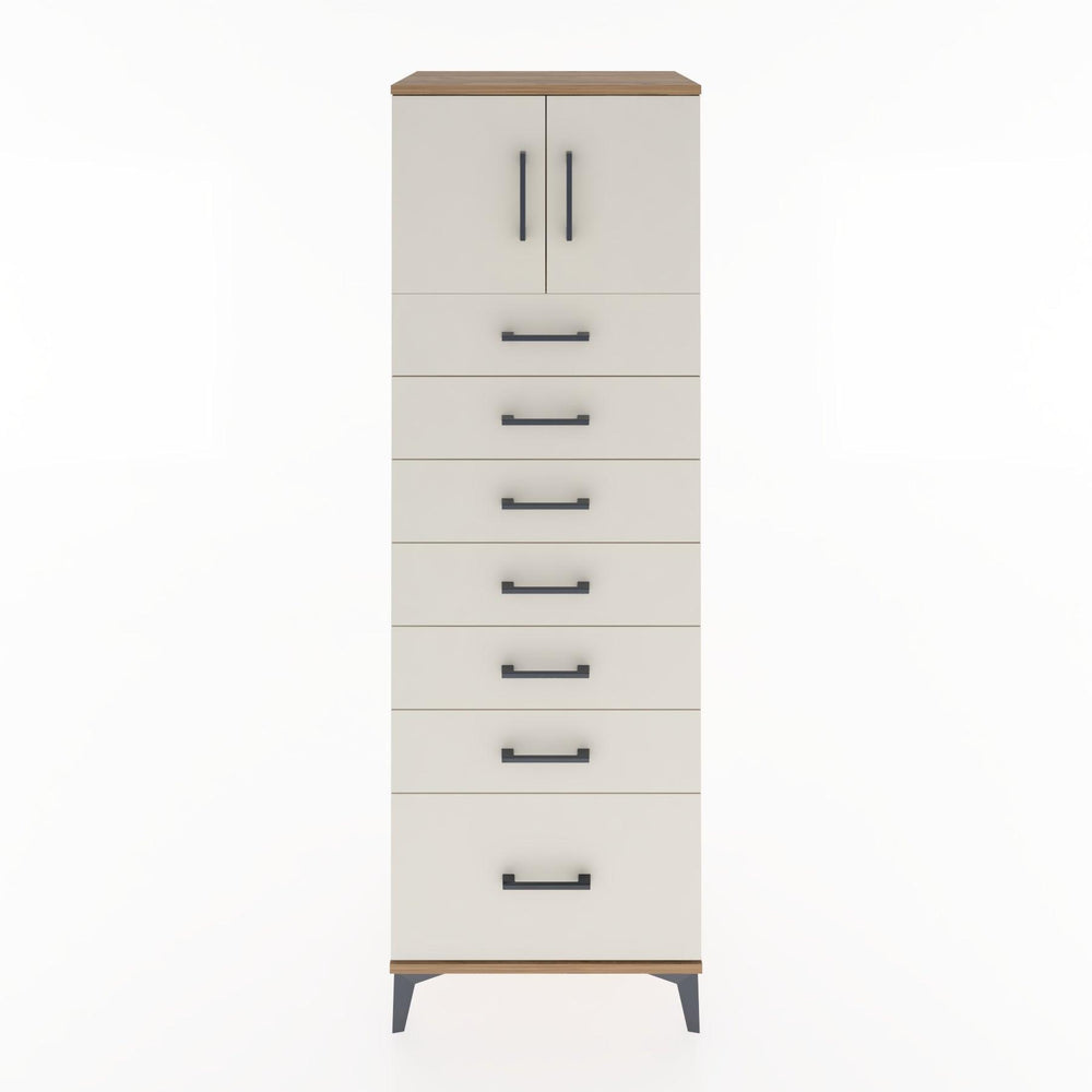 Woodntry Modular Cabinet Pine 60x44x170 cm with Doors and Drawers KC10-3