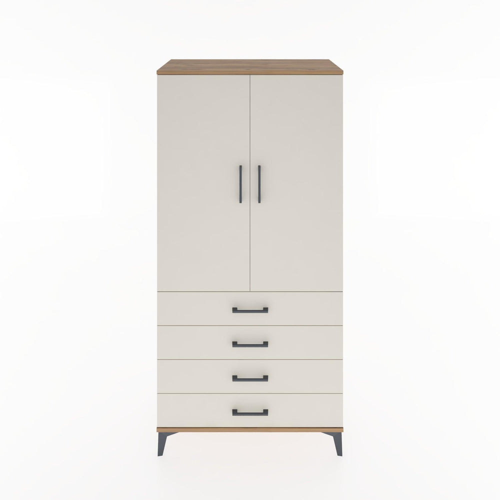 Woodntry Modular Cabinet Pine 88x44x170 cm with Doors and Drawers KC5-3
