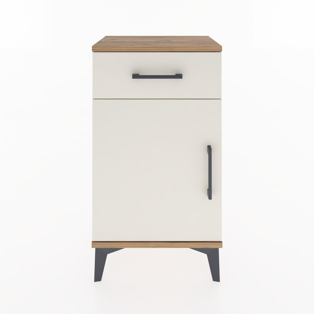 Woodntry Modüler Komodin Çekmece ve Kapaklı V4 44x30x68 cm Çam - Woodntry