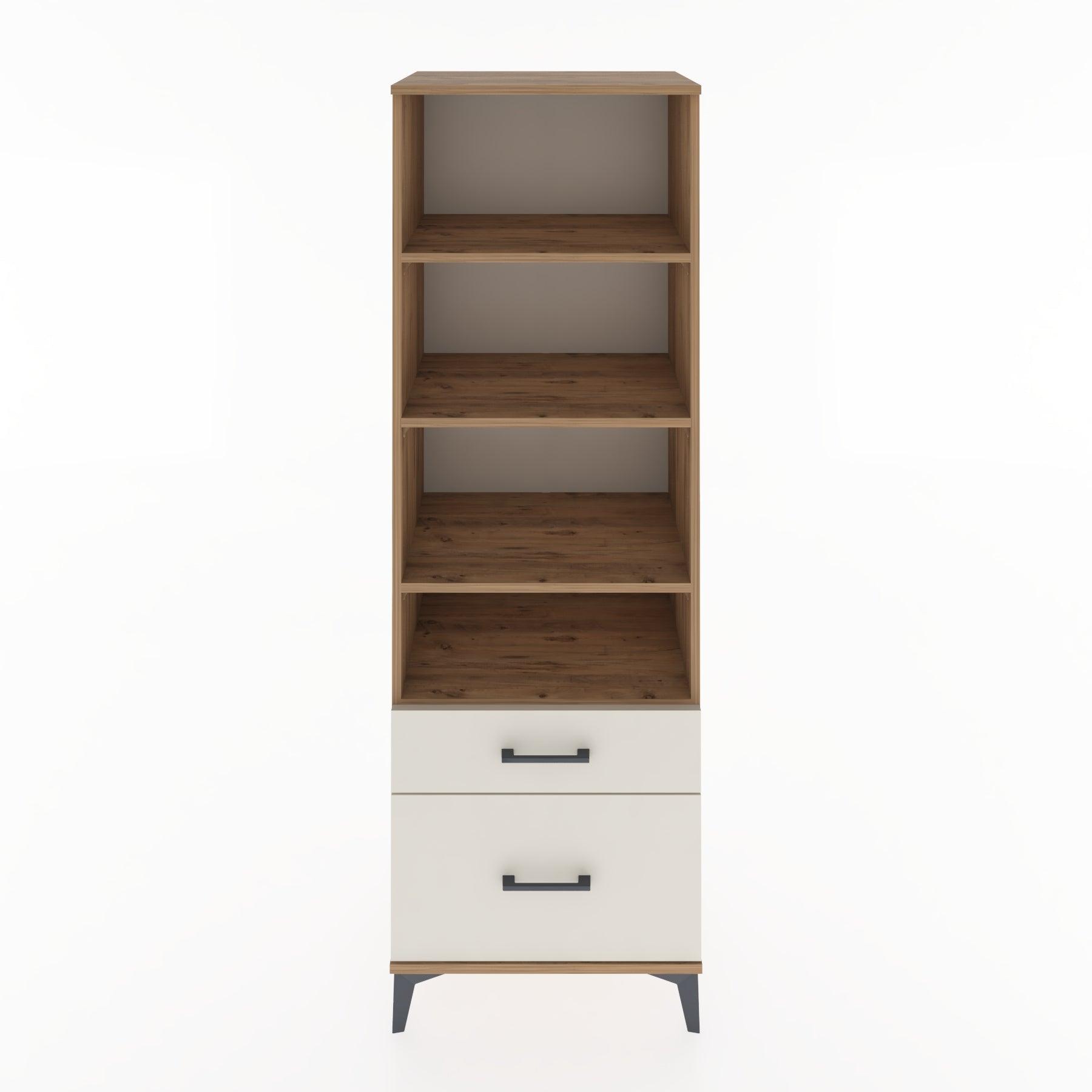 Woodntry Modular Cabinet Pine 60x44x170 cm with Drawers and Shelves CR43-3