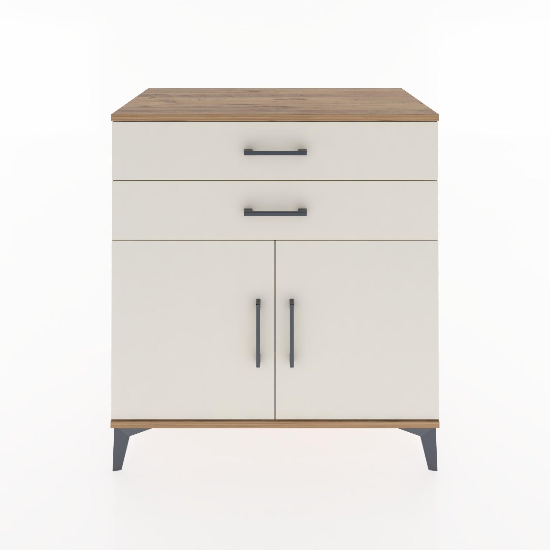 Woodntry Modular Dresser Pine 88x44x84 cm with Cover and Drawer KC31-3