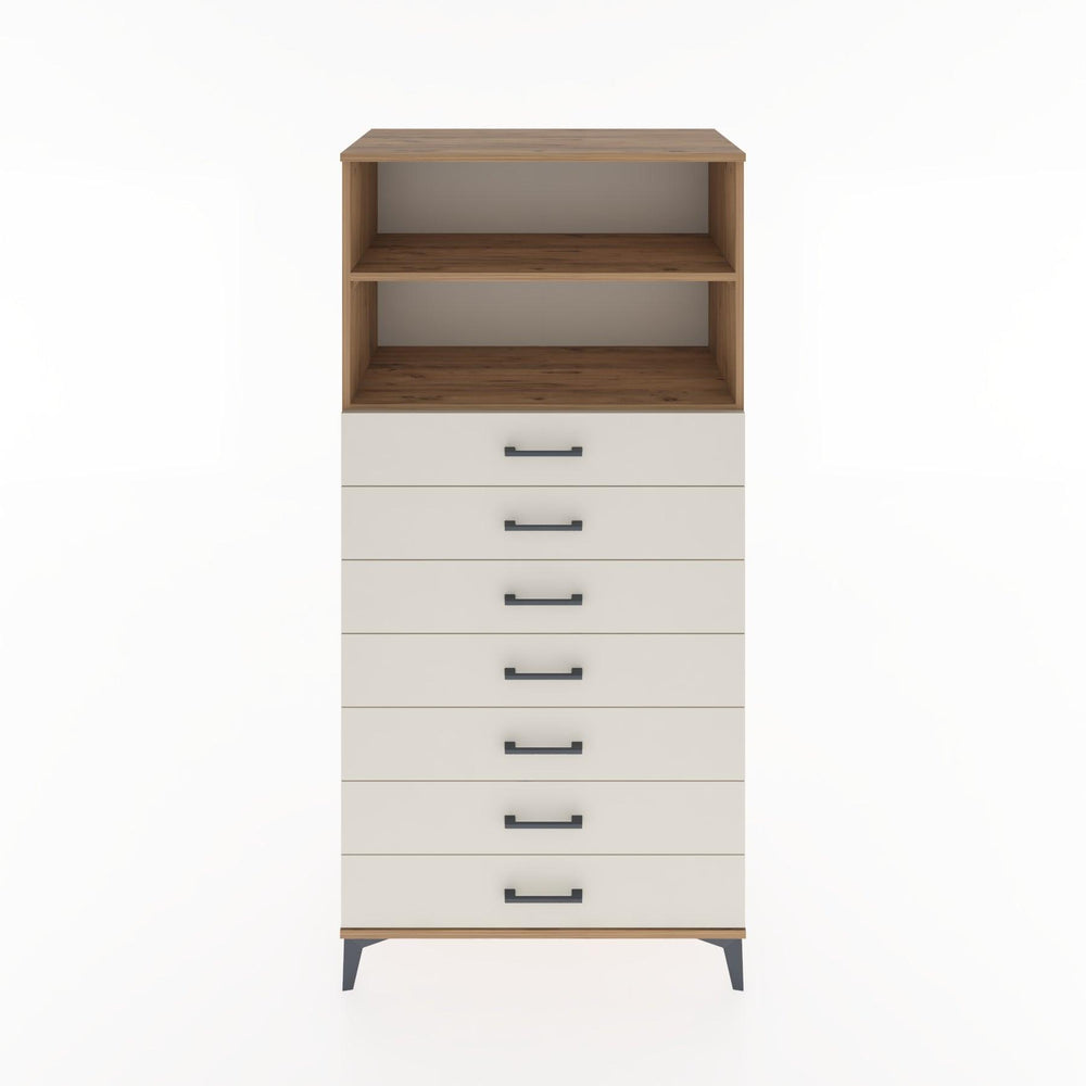 Woodntry Modular Cabinet Pine 88x44x170 cm with Drawers and Shelves CR33-3