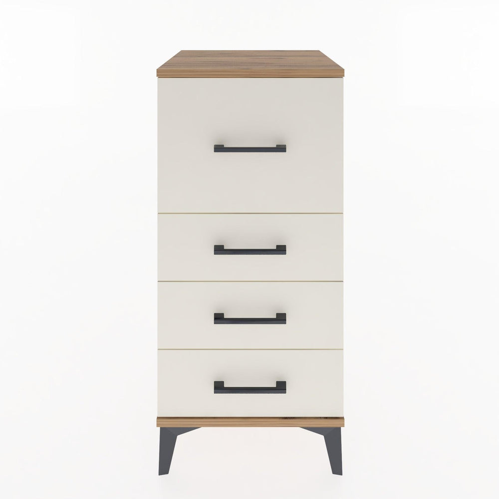 Woodntry Modular Nightstand Pine 44x44x84 cm Drawer C1-3