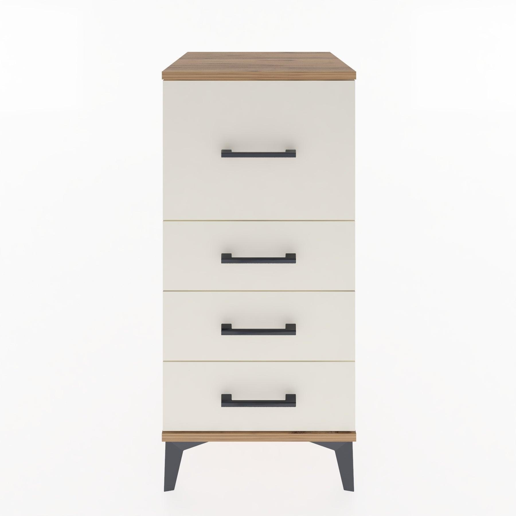 Woodntry Modular Nightstand Pine 44x44x84 cm Drawer C1-3
