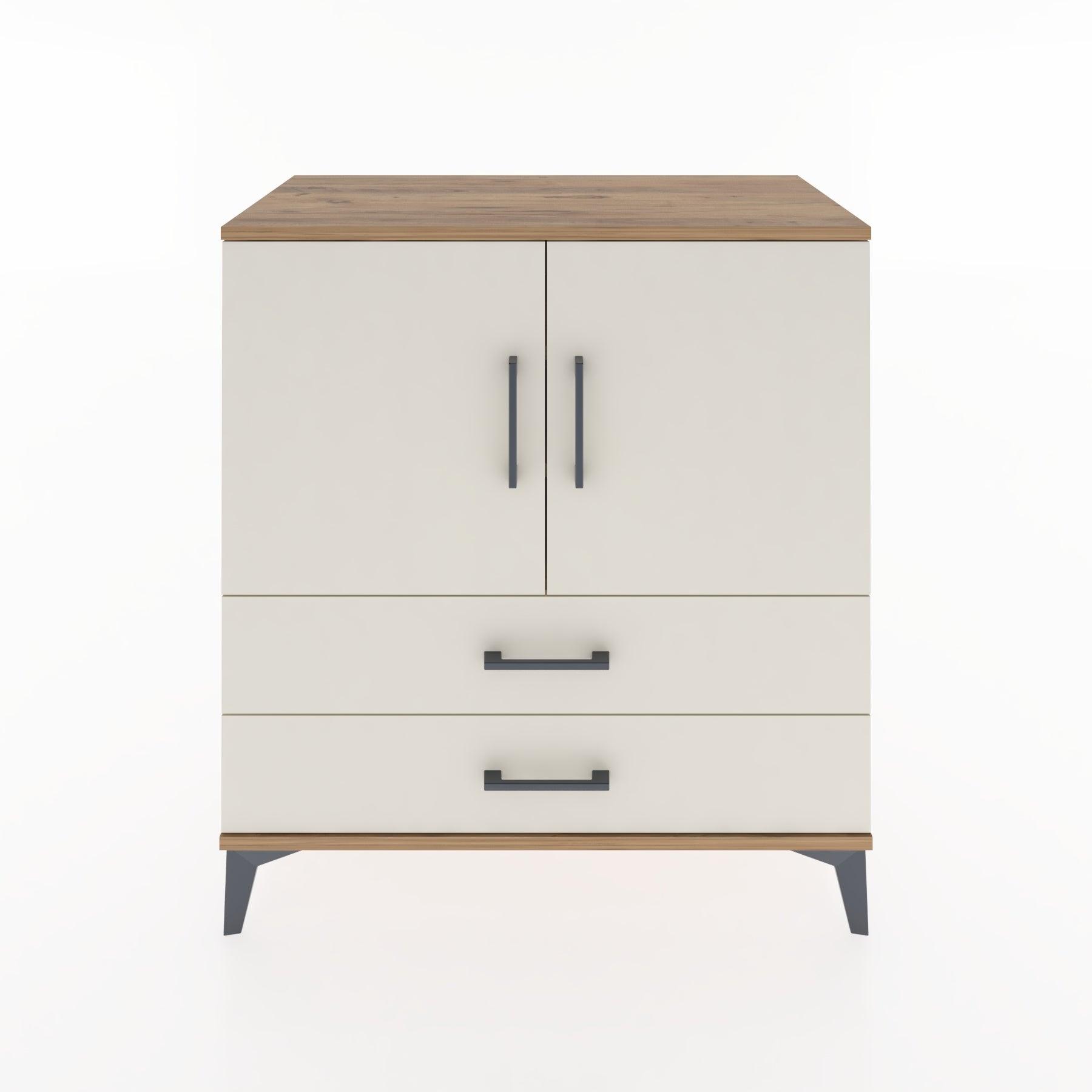 Woodntry Modular Dresser Pine 88x44x84 cm with Cover and Drawer KC22-3