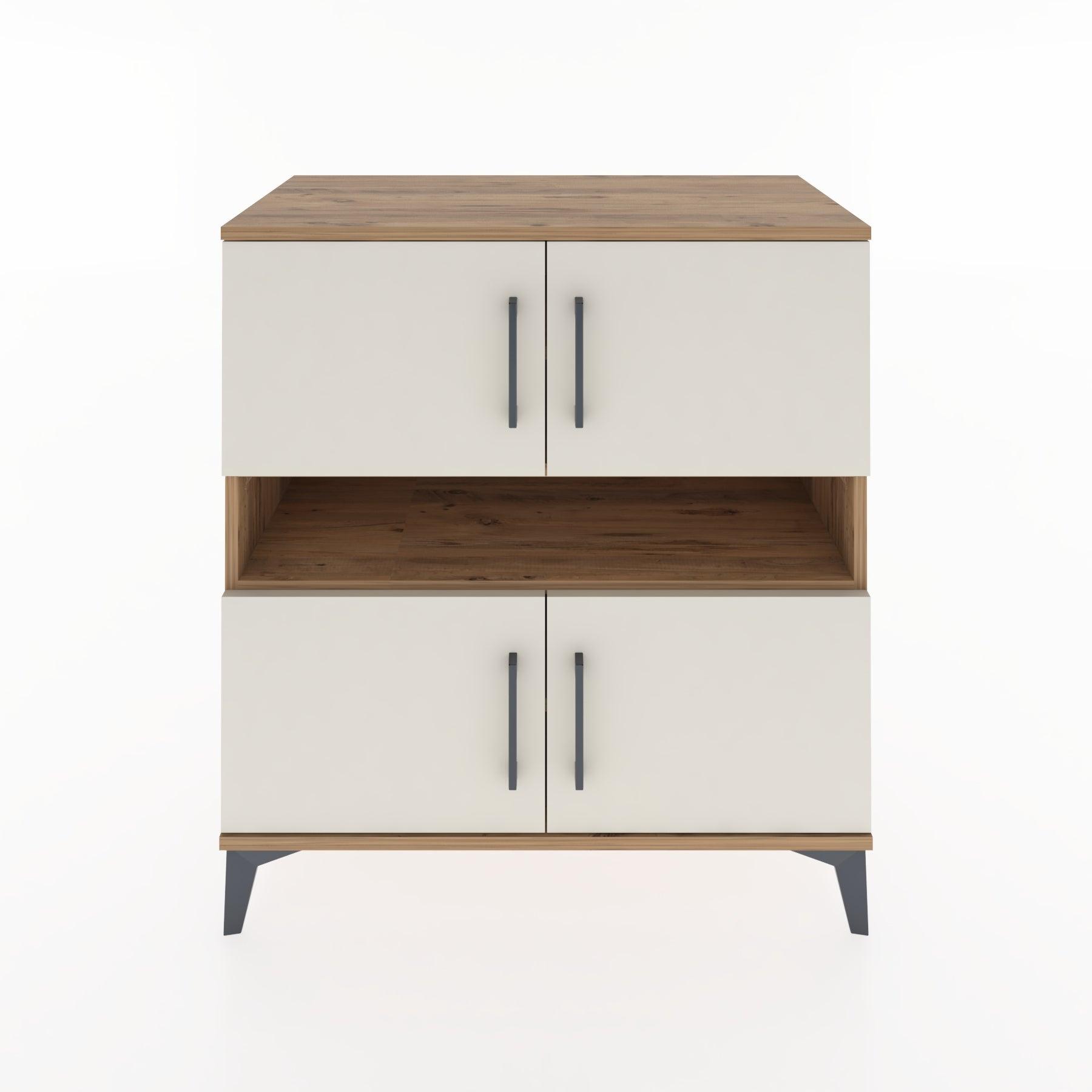 Woodntry Modular Dresser Pine 88x44x84 cm with Cover and Drawer KC102-3