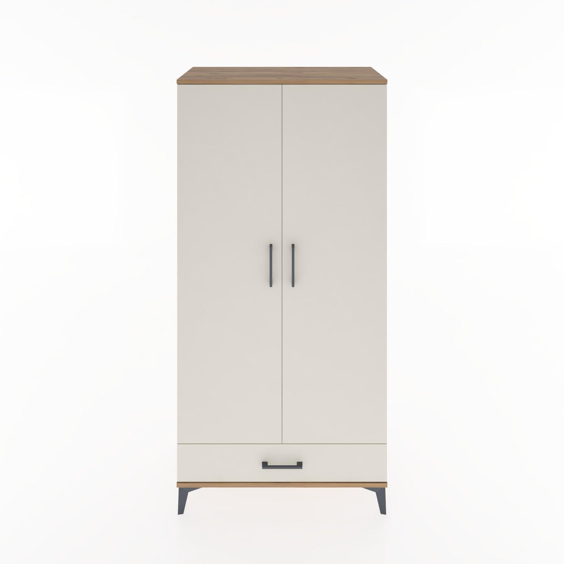 Woodntry Modular Cabinet Pine 88x44x170 cm with Doors and Drawers KC30-3