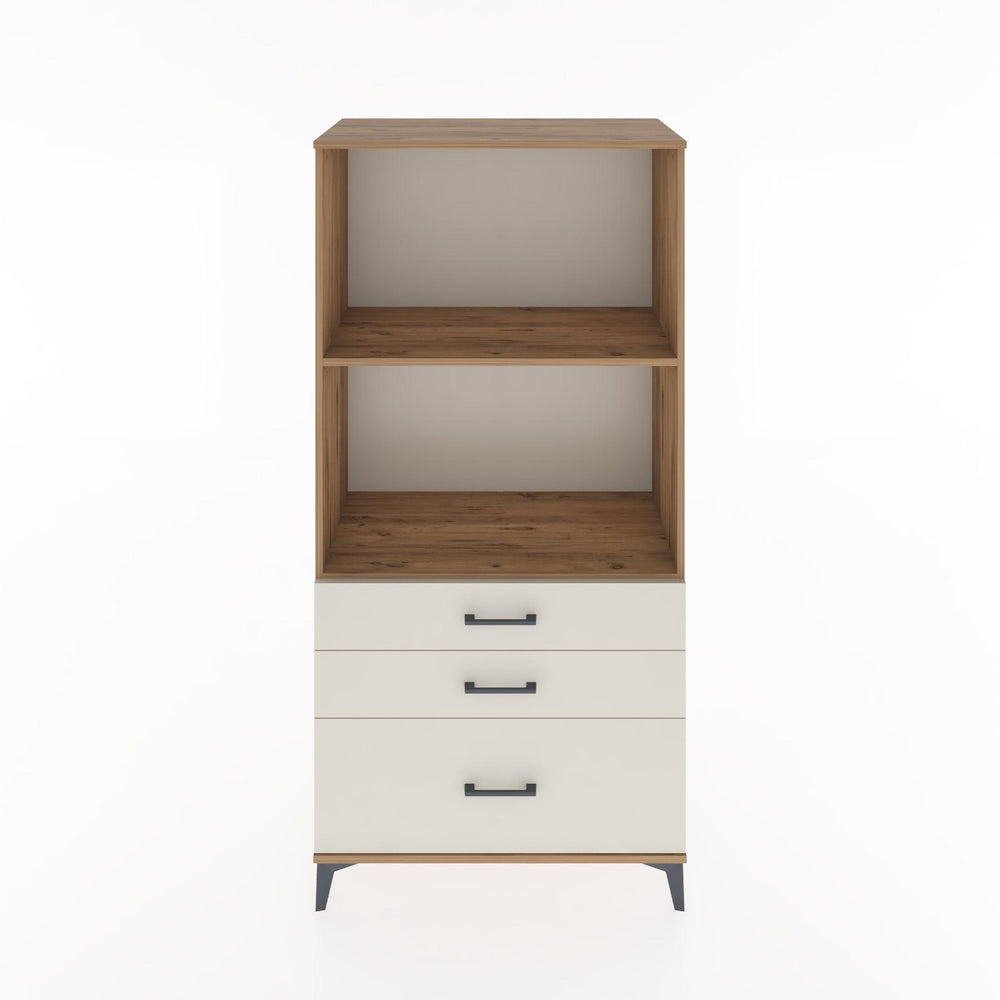 Woodntry Modular Cabinet Pine 88x44x170 cm with Drawers and Shelves CR42-3