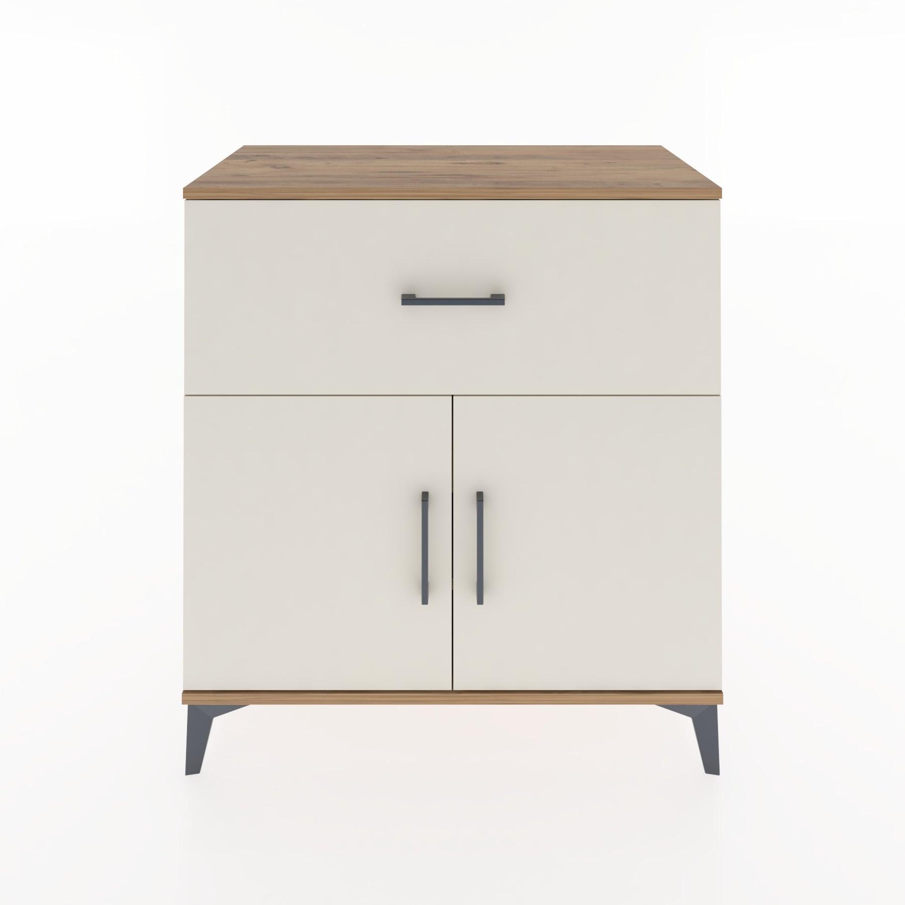 Woodntry Modular Dresser Pine 88x44x84 cm with Cover and Drawer KC49-3