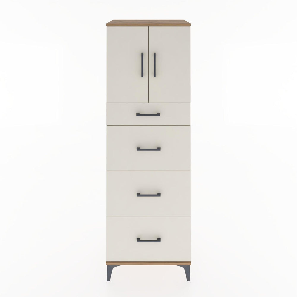 Woodntry Modular Cabinet Pine 60x44x170 cm with Doors and Drawers KC23-3