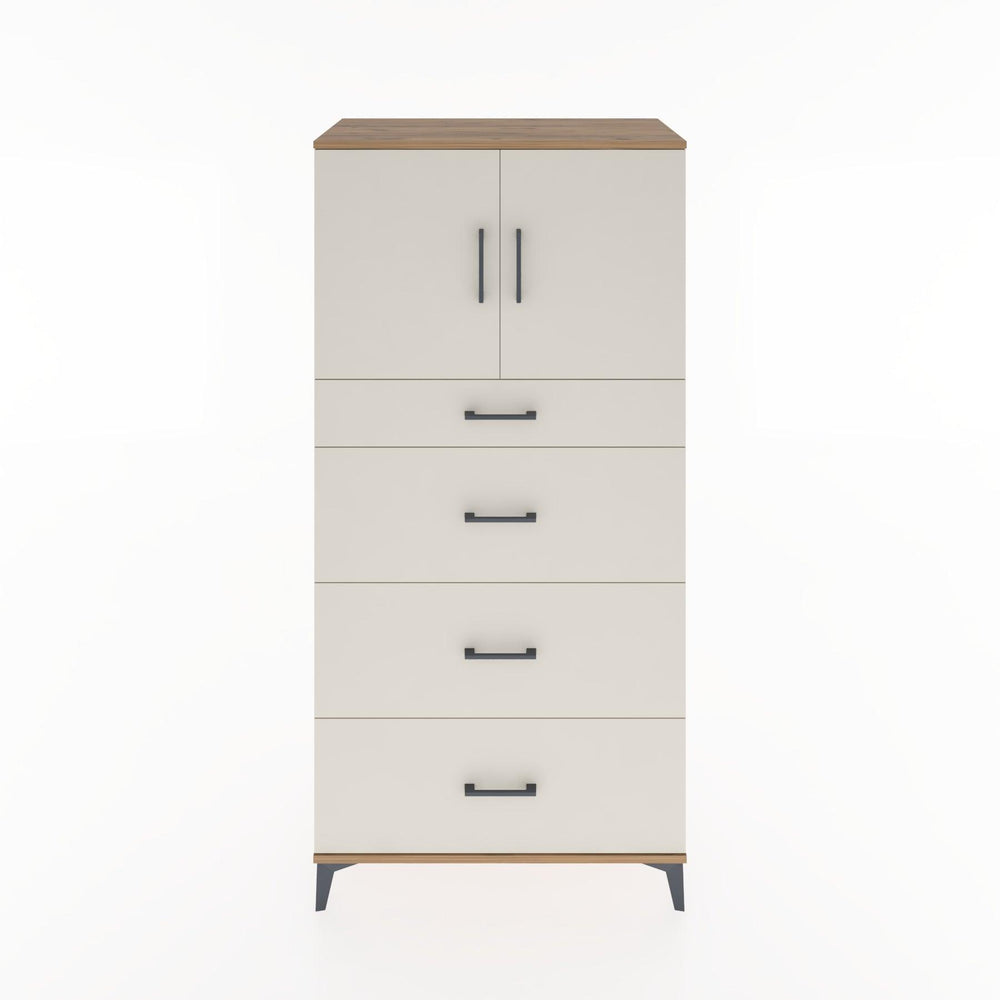 Woodntry Modular Cabinet Pine 88x44x170 cm with Doors and Drawers KC23-3