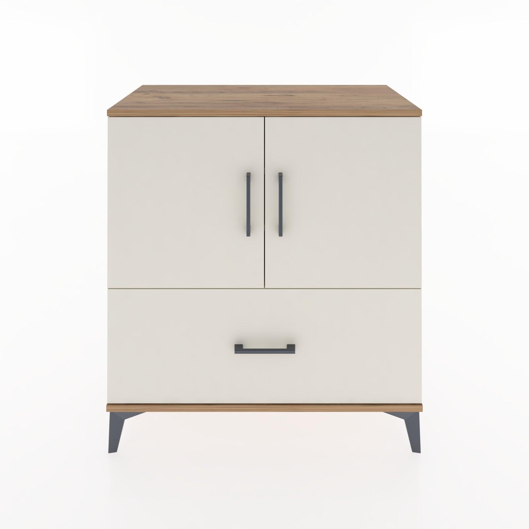 Woodntry Modular Dresser Pine 88x44x84 cm with Cover and Drawer KC46-3