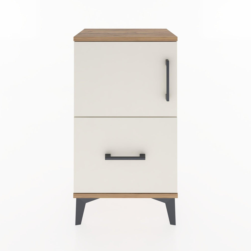 Woodntry Modüler Komodin Çekmece ve Kapaklı V2 44x30x68 cm Çam - Woodntry