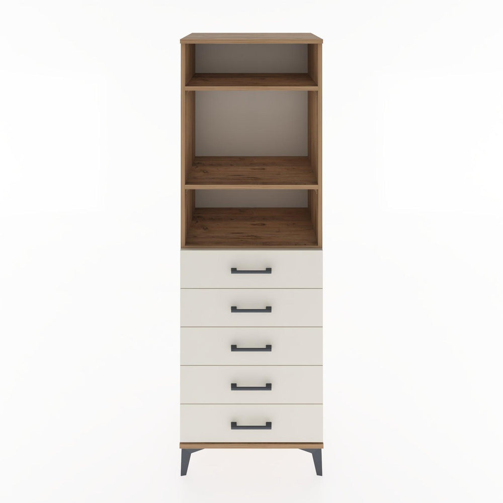 Woodntry Modular Cabinet Pine 60x44x170 cm with Drawers and Shelves CR35-3