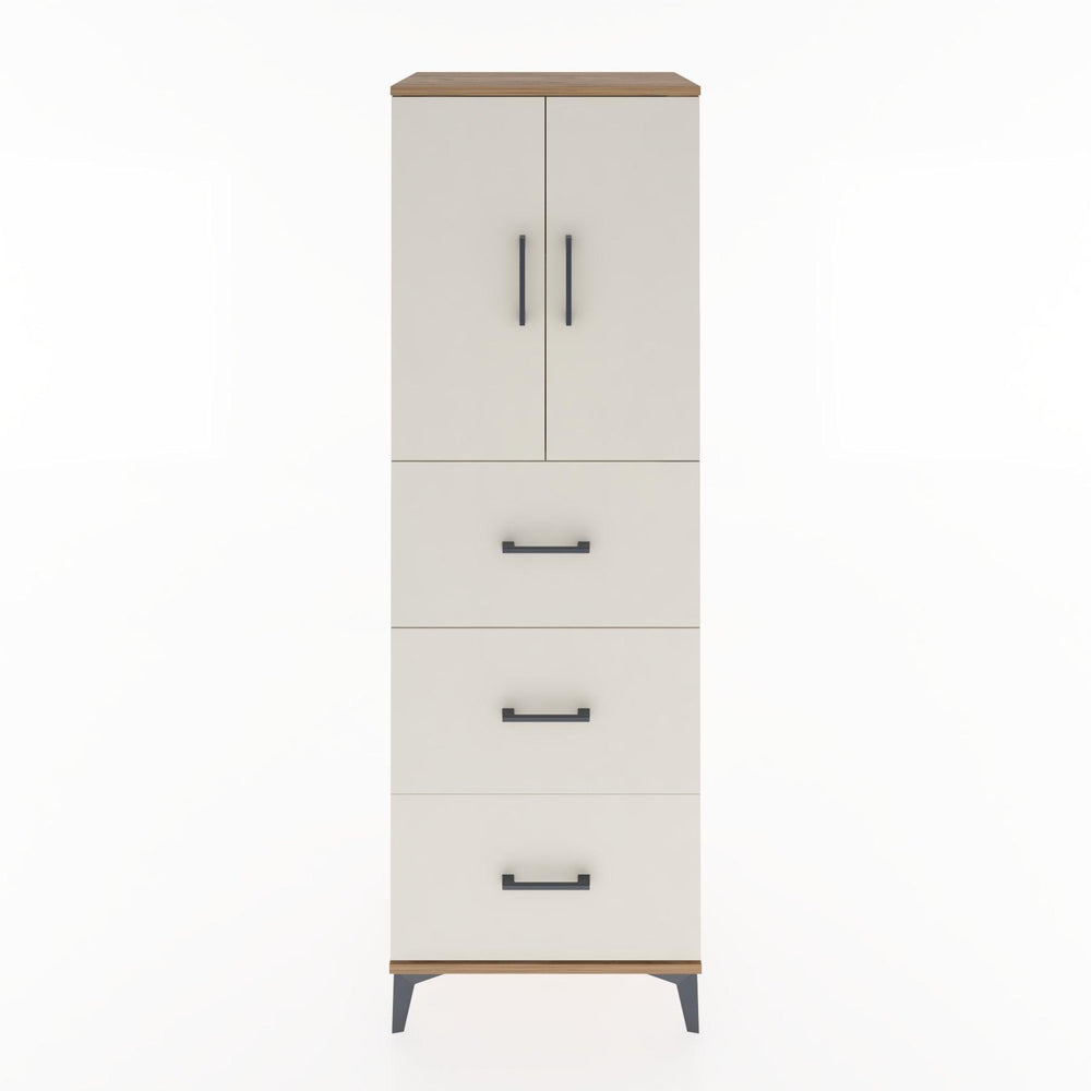 Woodntry Modular Cabinet Pine 60x44x170 cm with Doors and Drawers KC24-3