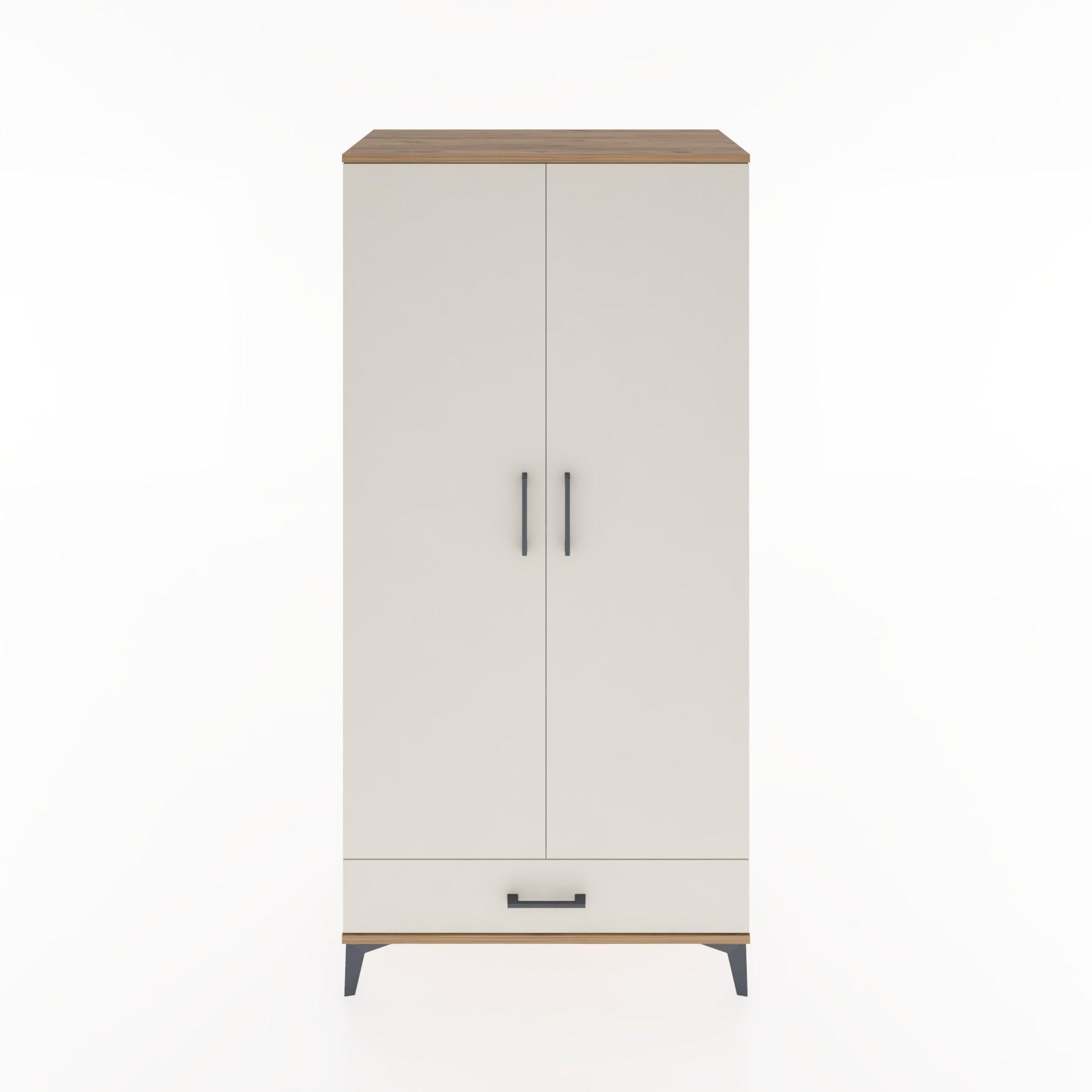 Woodntry Modular Cabinet Pine 88x44x170 cm with Doors and Drawers KC8-3